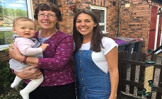 Volunteering with families